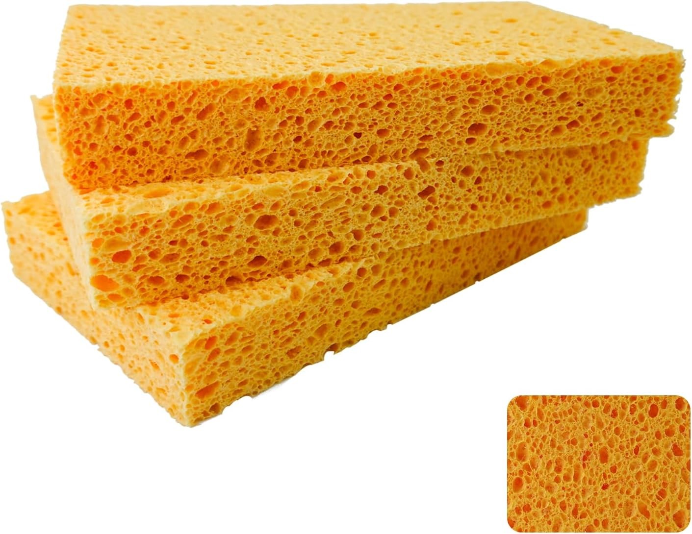 6 x 3.6 x 0.9 Inch JK SP-T22 Large Sponge, Kitchen Sponges, Handy Sponges,