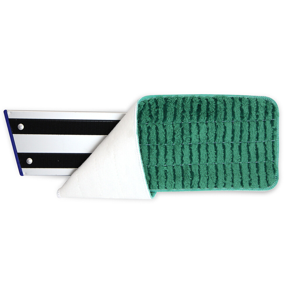 12 Pack of Wet Mop Pads – Microfiber Reusable Cleaning Pad Fits 14-16 Mop Frame