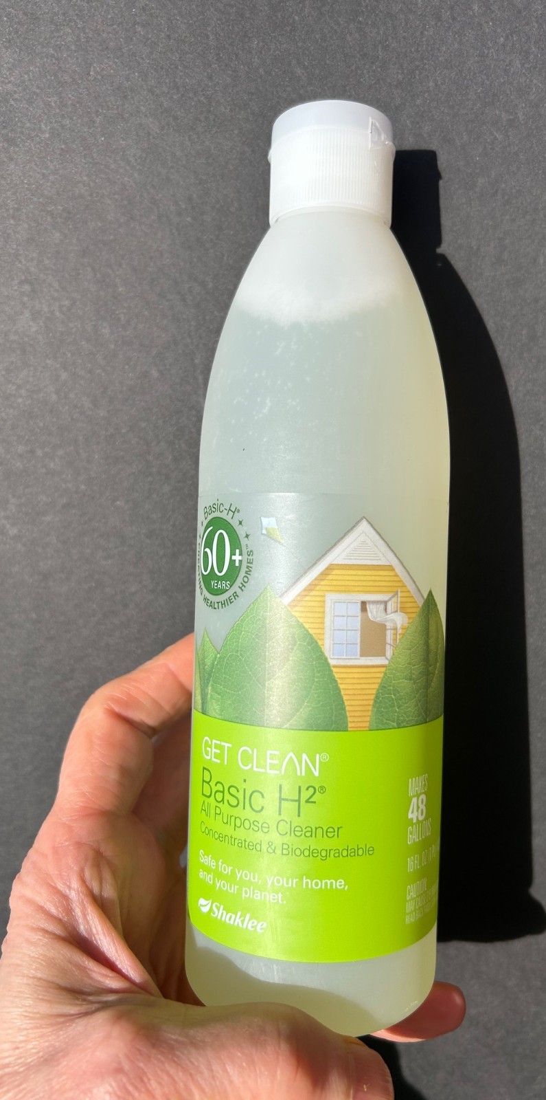 Shaklee Basic H2® Biodegradable Concentrated Cleaner 16 oz. No Animal testing