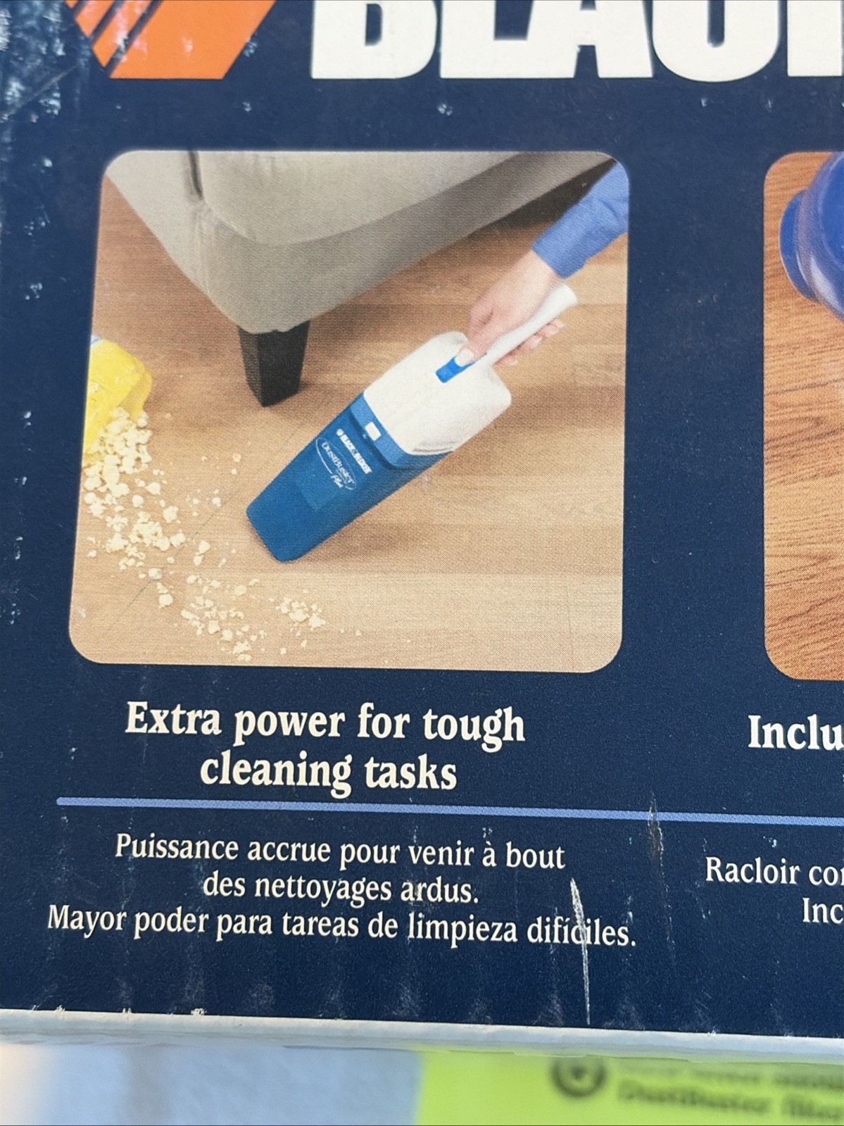 Black & Decker Dustbuster Cordless Hand Vac DB225 VINTAGE Works! Wet/ Dry