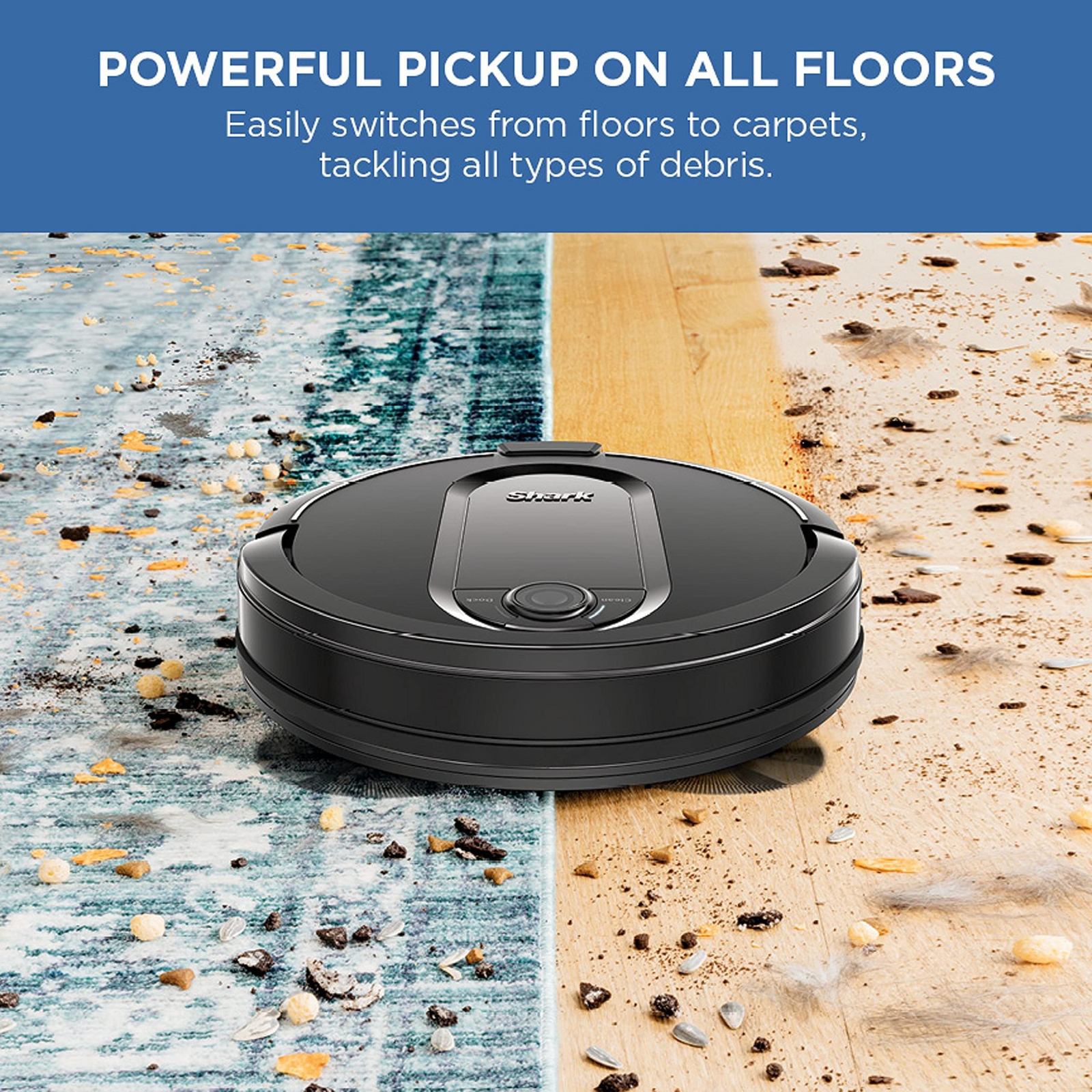 Shark RV1001AE IQ Robot Self-Empty XL Robot Vacuum with IQ Navigation Home