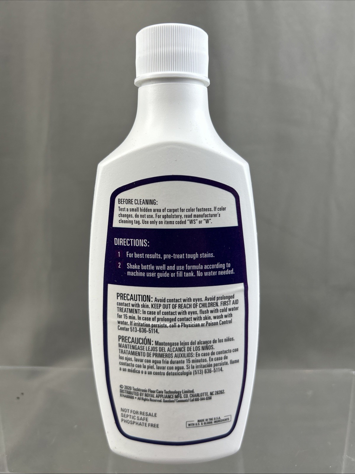 Lot Of 3 HOOVER PAWS & CLAWS Spot Cleaner Carpet Cleaning Formula 6oz 18oz NEW