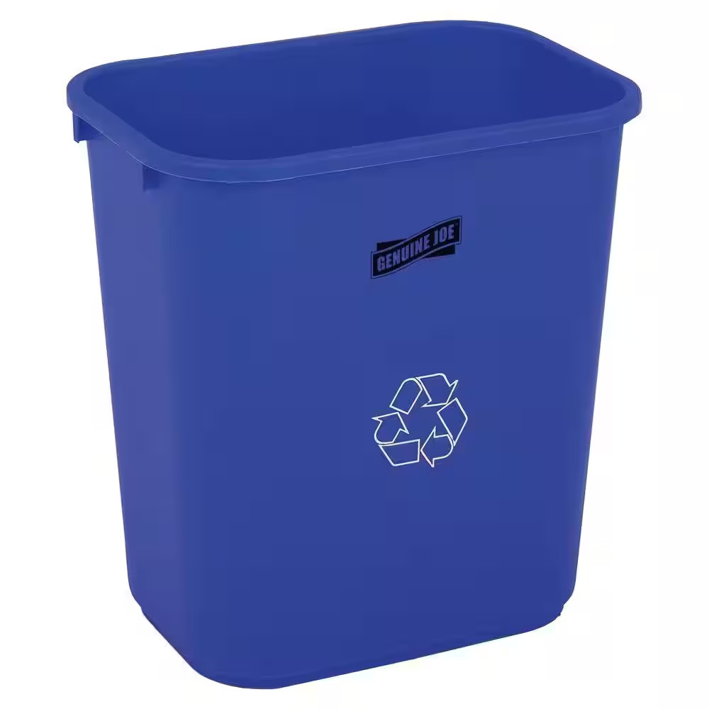 28 Qt. Plastic Indoor Recycling Bin