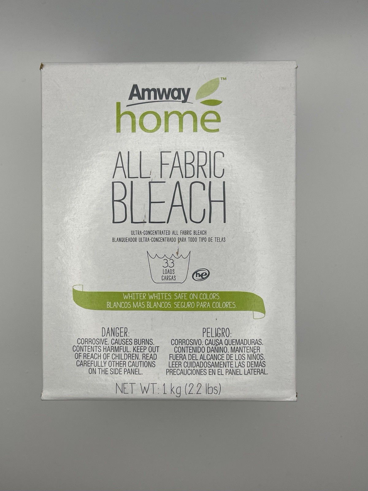 Amway Home All Fabric Bleach (1 KG -2.2lbs) Free Shipping NEW