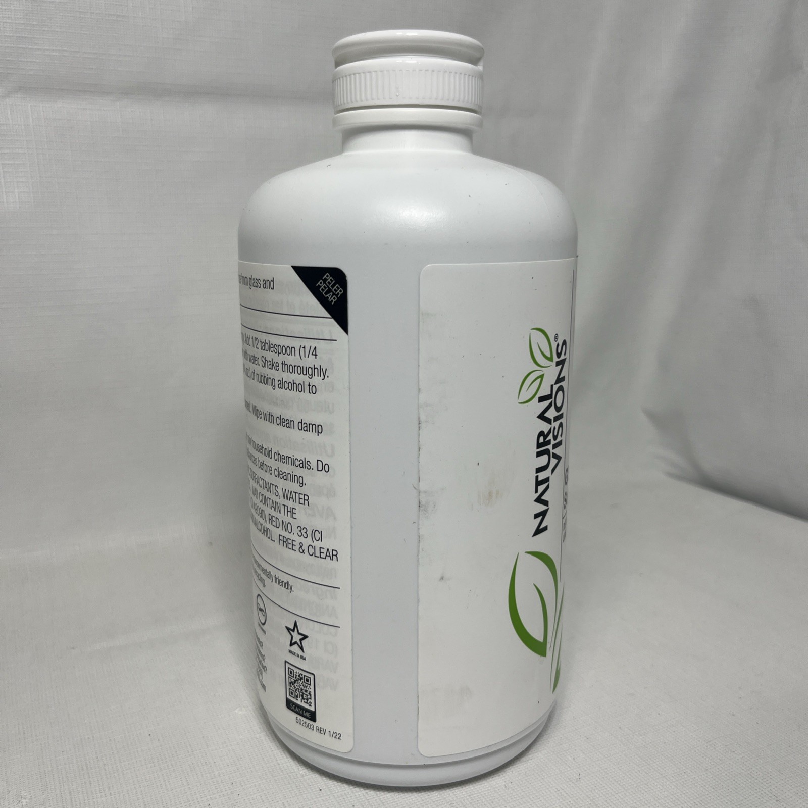 Sealed Natural Visions Lavender Glass Cleaner Super Concentrate 1 Liter 33.8 fl