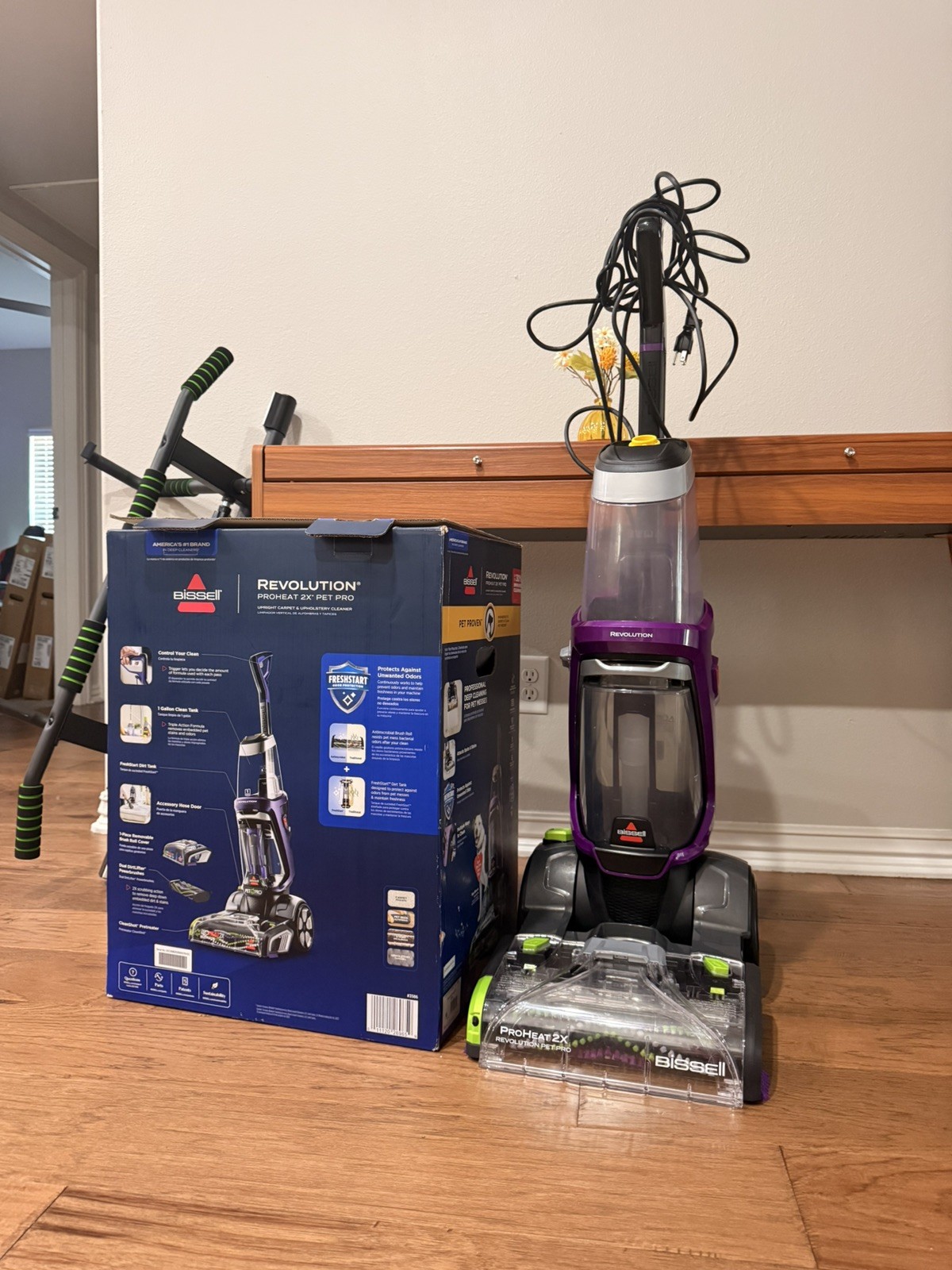 BISSELL Proheat 2X Revolution Pet Pro Plus, 3588F, Upright Deep Cleaner, 30-Minu