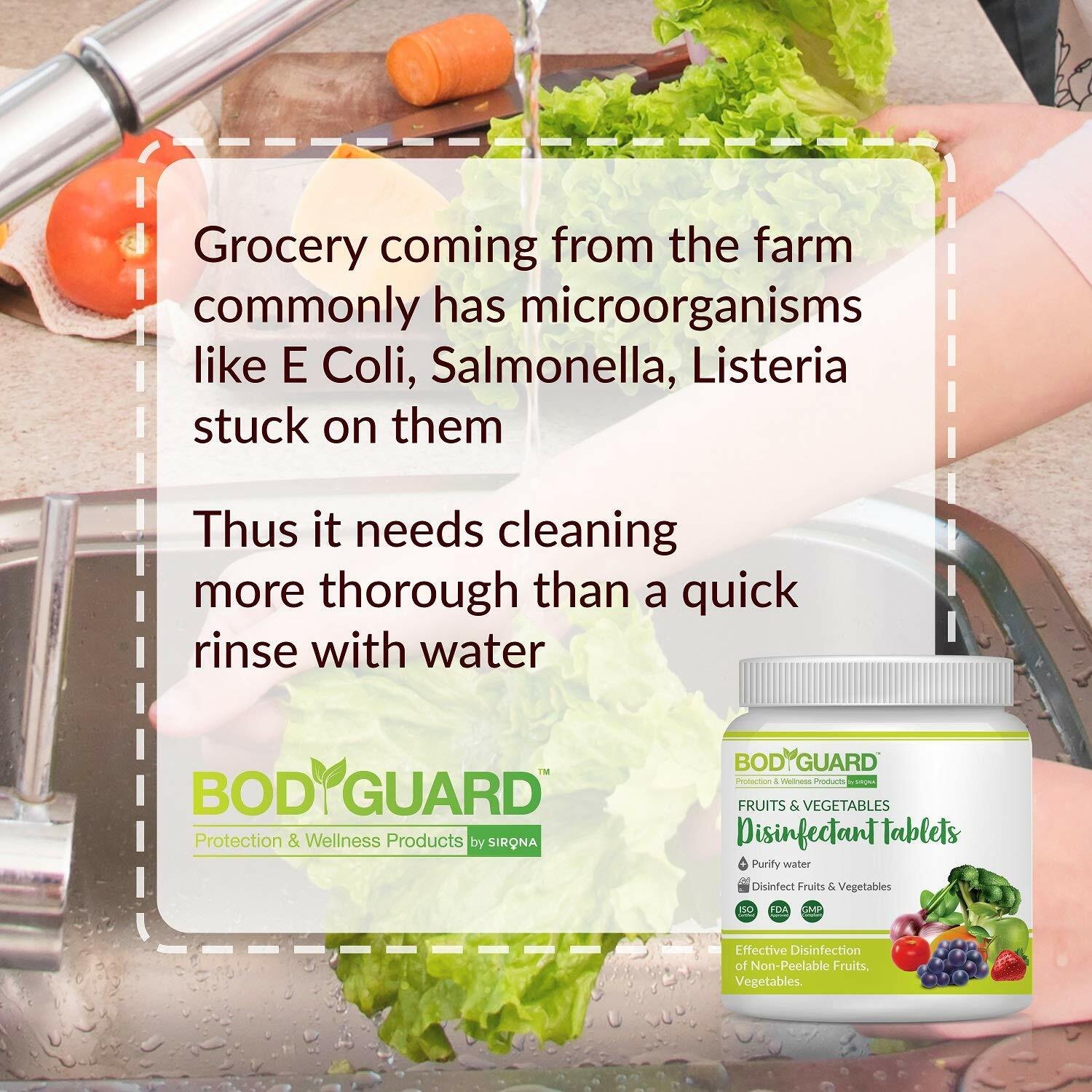 Bodyguard Fruits and Vegetables Tablets – 50 Tablets