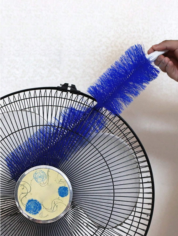 1pc Bendable Long Handle Fan Cleaning Brush, Duster For Air Conditioner – NEW