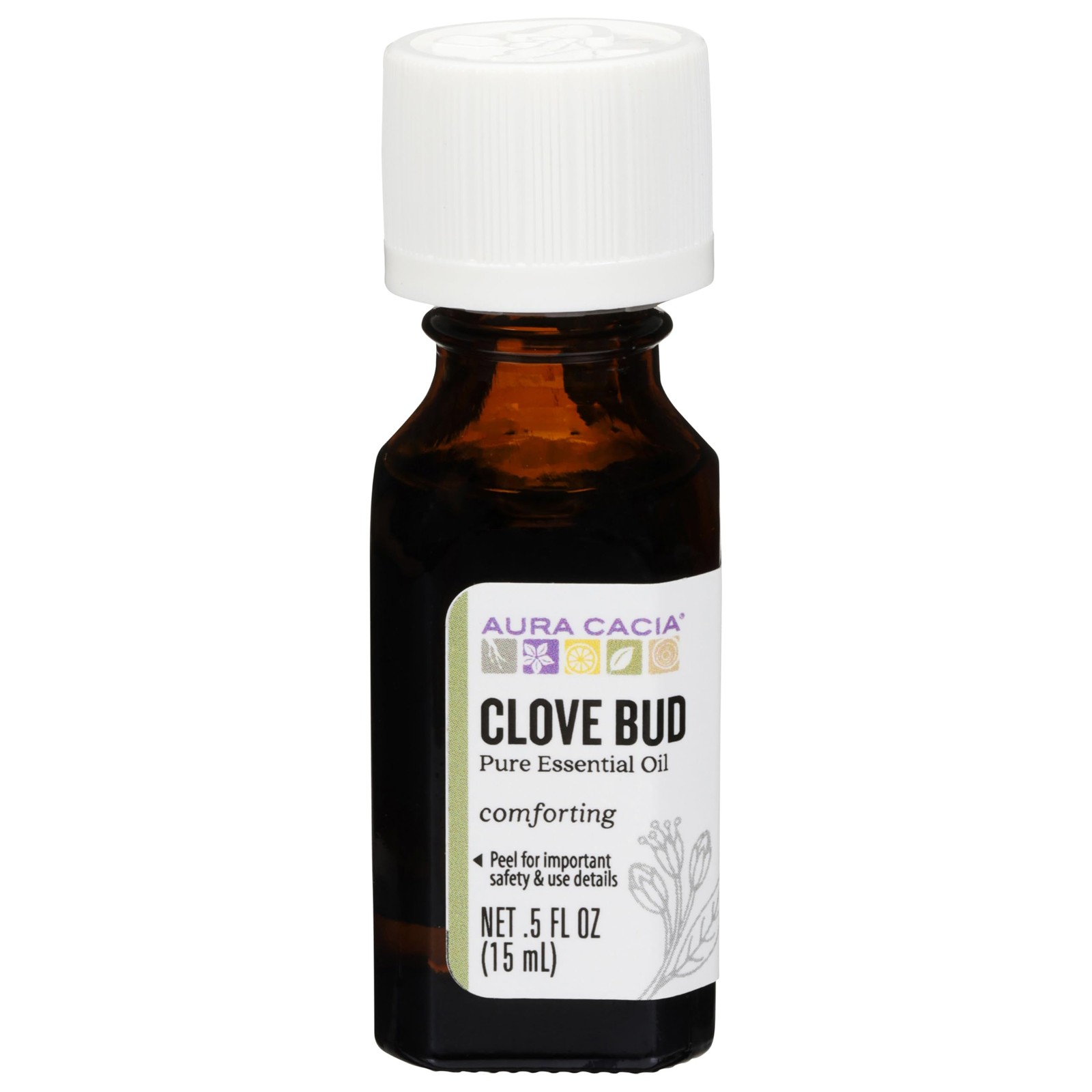 Aura Cacia 100% Pure Clove Bud Essential Oil | 15 Ml (0.5 Fl. Oz.) – 3 Pack