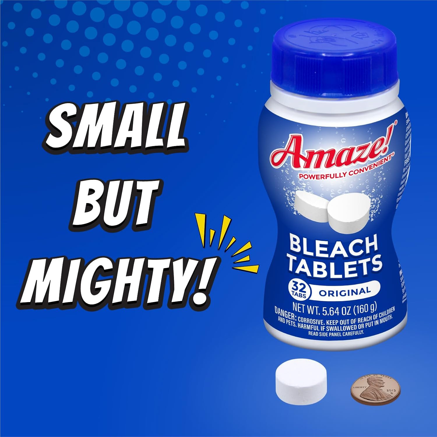 Ultra Concentrated Bleach Tablets [32 Tablets] – Original Scent – for Laundry, T