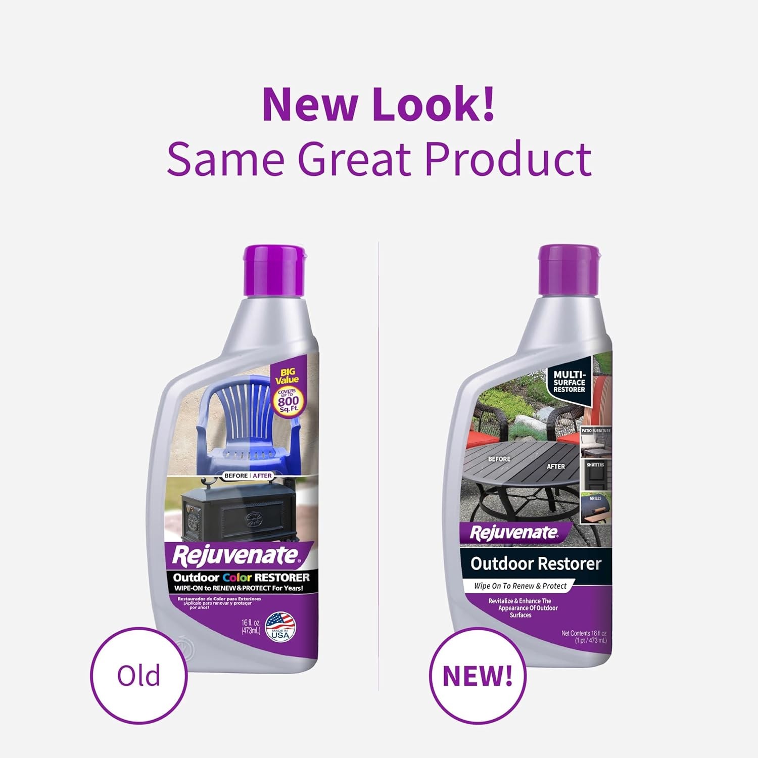 Outdoor Restorer 16 Ounces Restores Faded and Weathered Surfaces Such As Patio