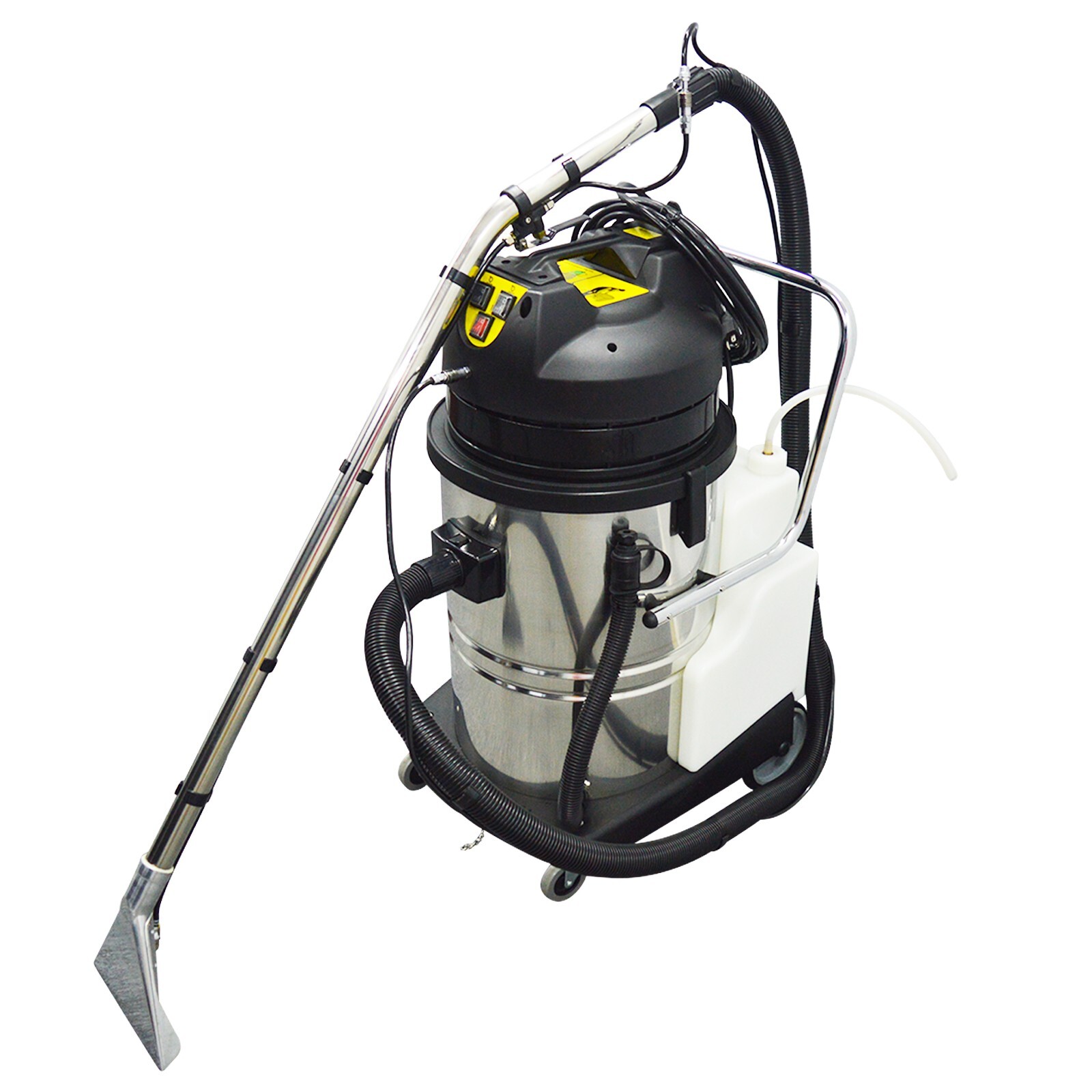 110V 2.7HP 3 in 1 80L Carpet Extractor Machine Wet/Dry Vacuum Cleaner