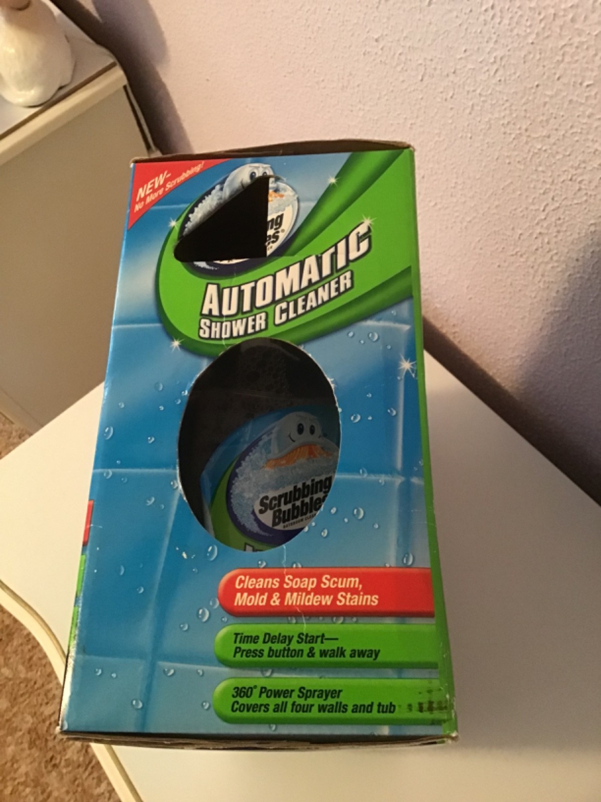 Scrubbing Bubbles Automatic Shower Cleaner Starter Kit With (2) Bottles NIOB