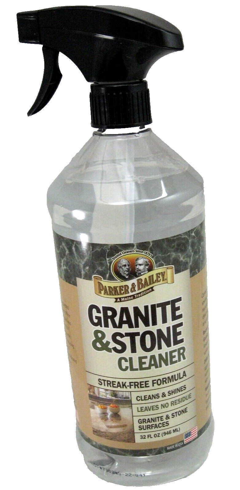 Parker & and Bailey Granite & Stone Cleaner 32oz Tile Marble Limestone Composite