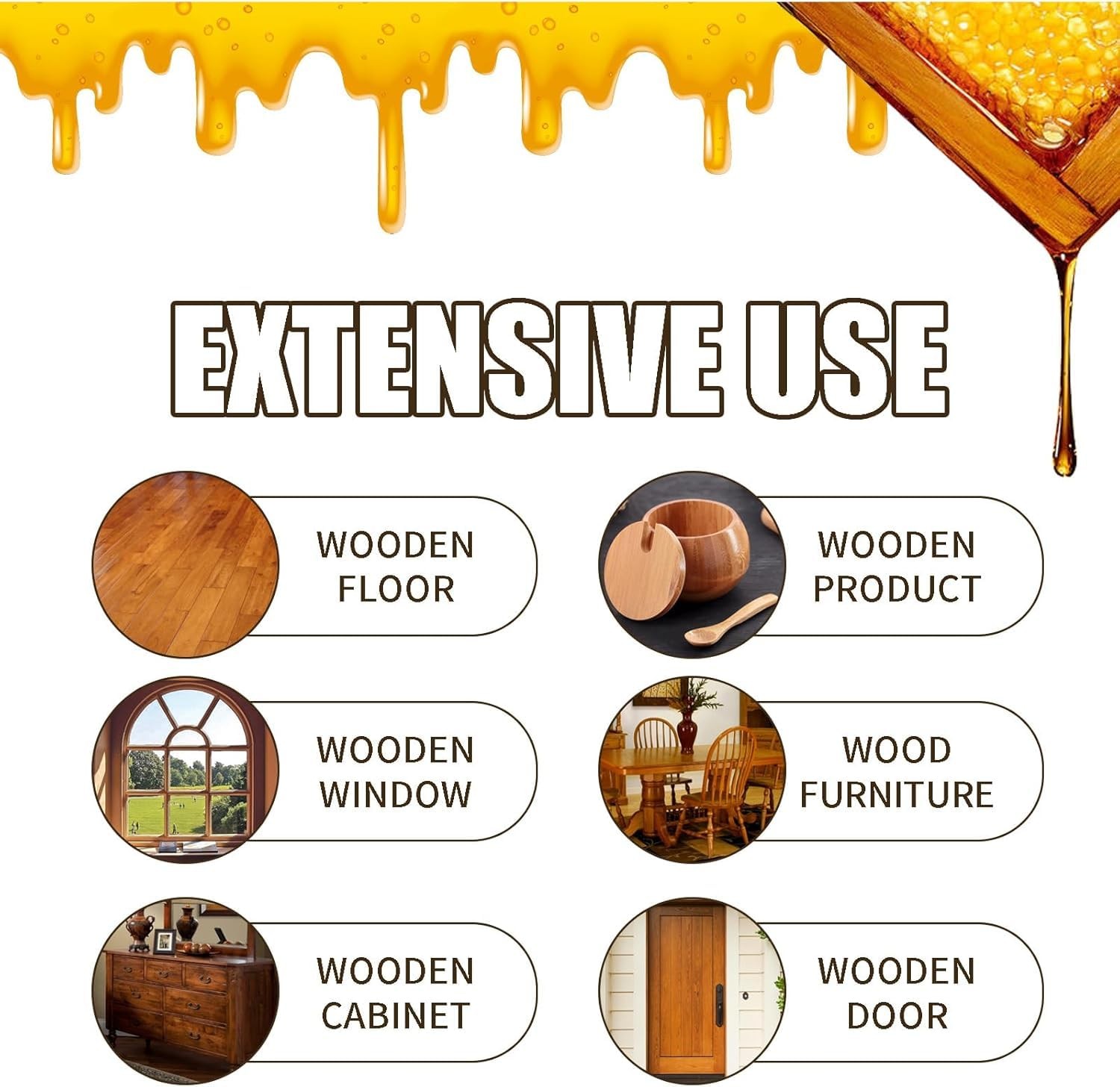 Holyarm 2PCS Natural Beeswax Spray, Spray 0.5 Fl Oz (Pack of 2)