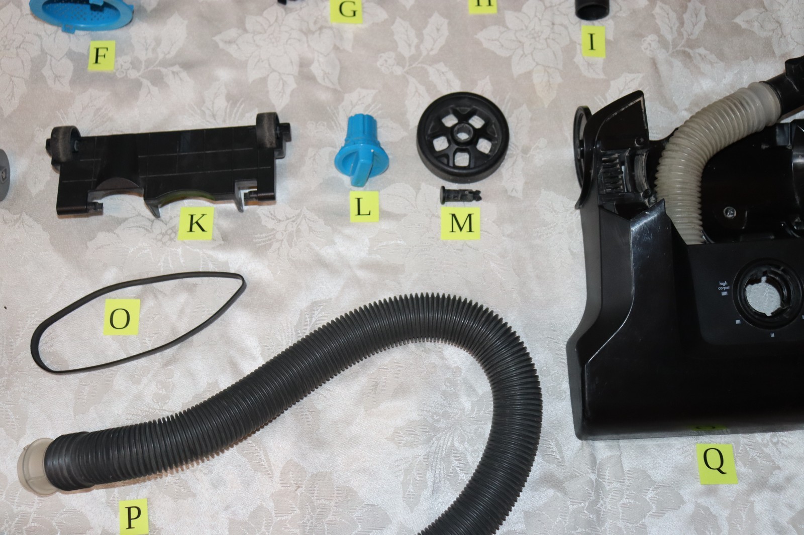 Bissell 1700 PowerForce Helix Upright Vacuum Cleaner REPLACEMENT PARTS