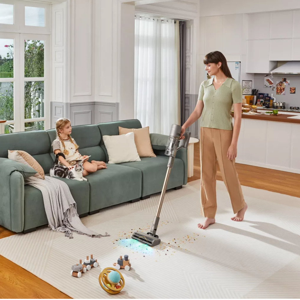 dreame Z10 Station-T Cordless Vacuum Cleaner w/ 2.5L Auto Dust Base Smart Stick