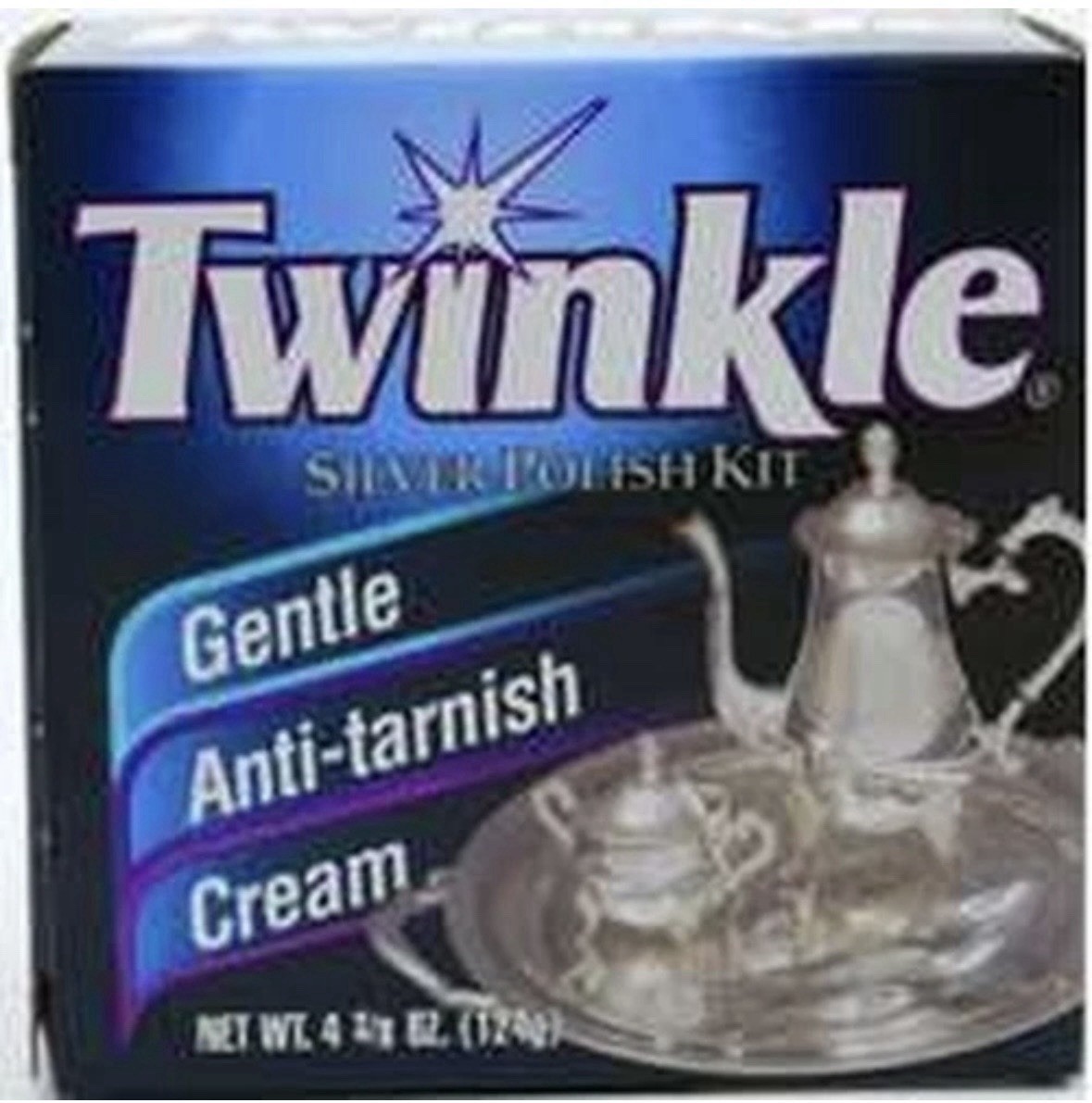 NEW TWINKLE 525005 SILVER CLEANER POLISH ANTI TARNISH CREAM