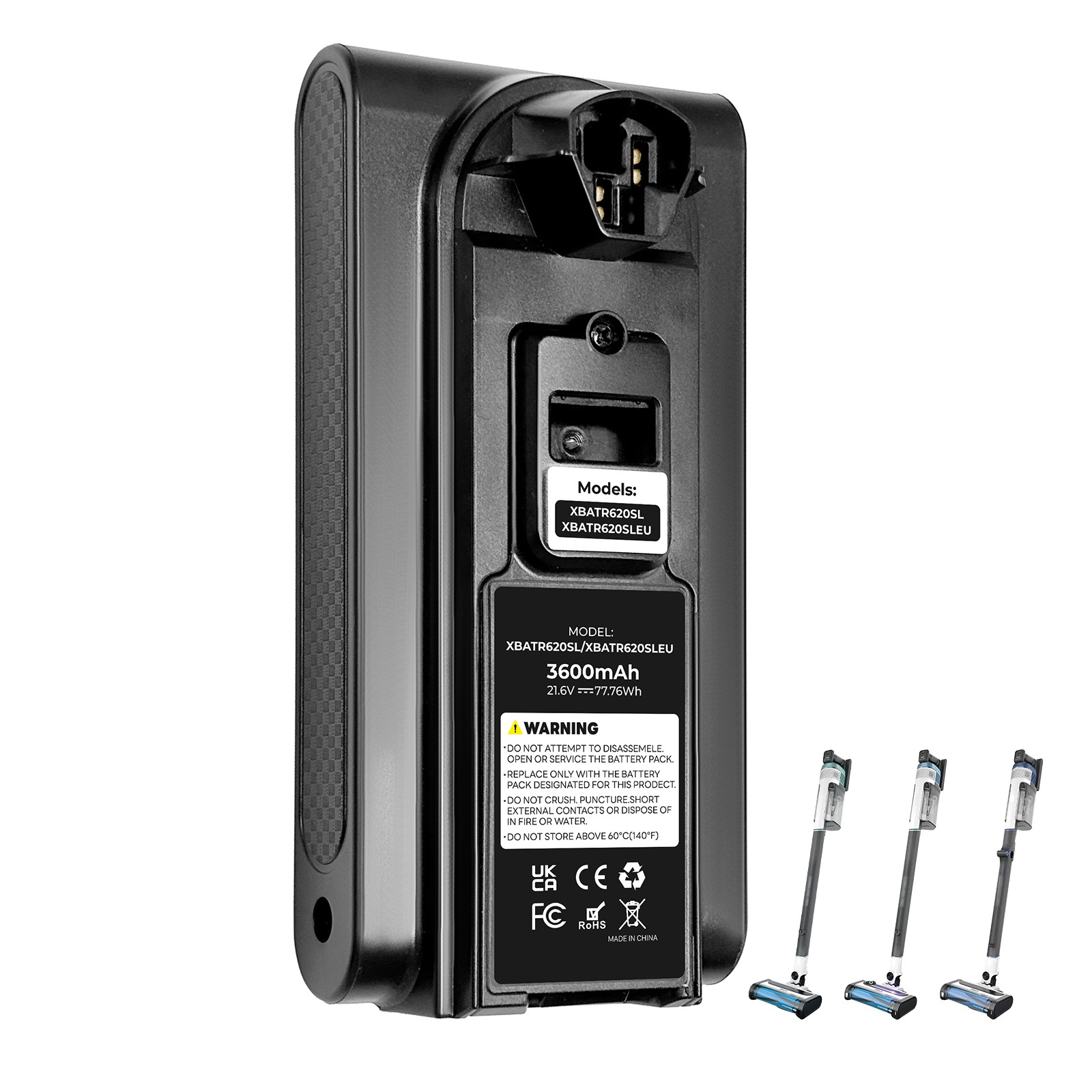 New XBATR620SL LITHIUM-ION BATTERY For SHARK UZ565H IZ531H IZ540H IZ562H IZ662H