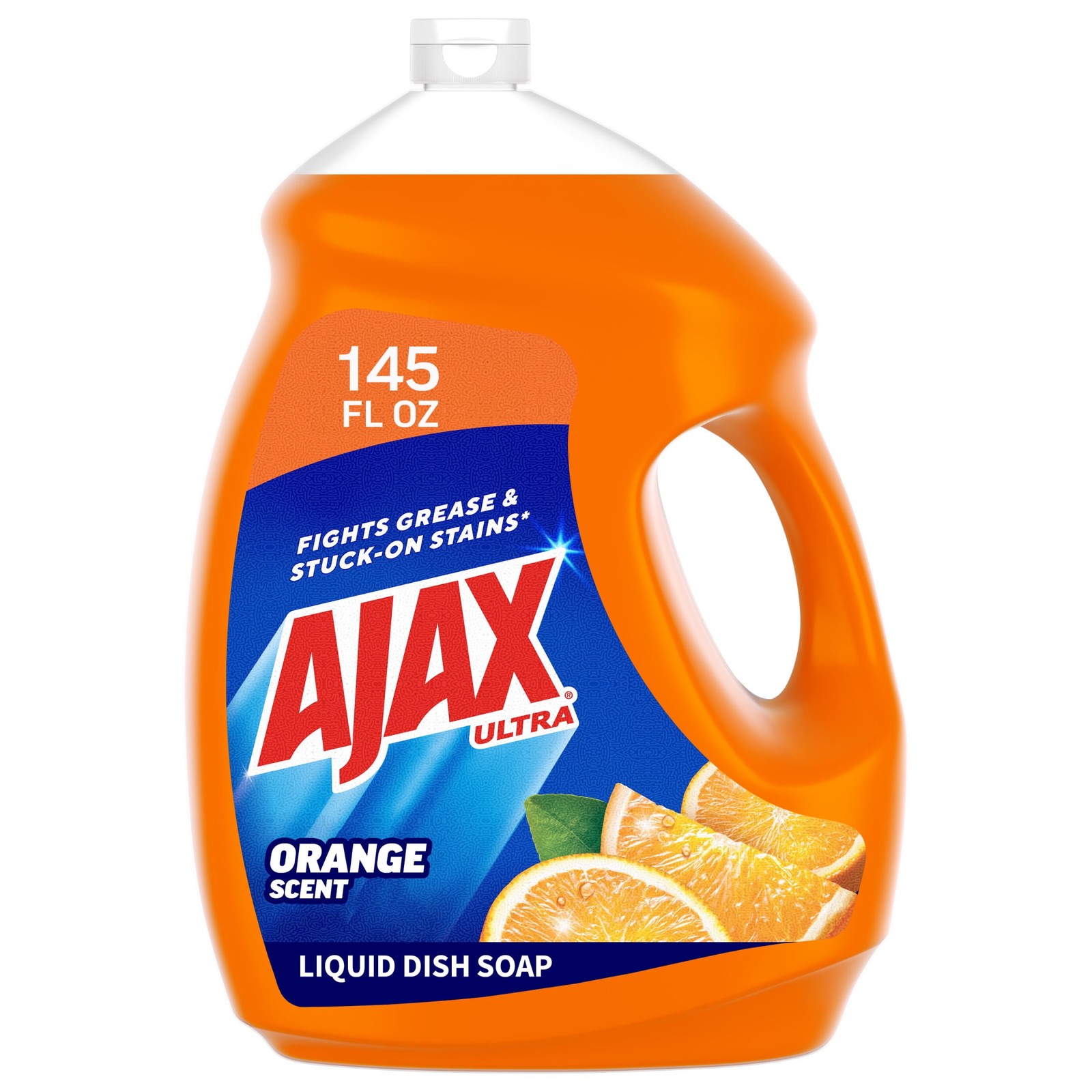 3 pack Triple Action Dishwashing Liquid Dish Soap, Orange Scent,145 Fluid Ounce