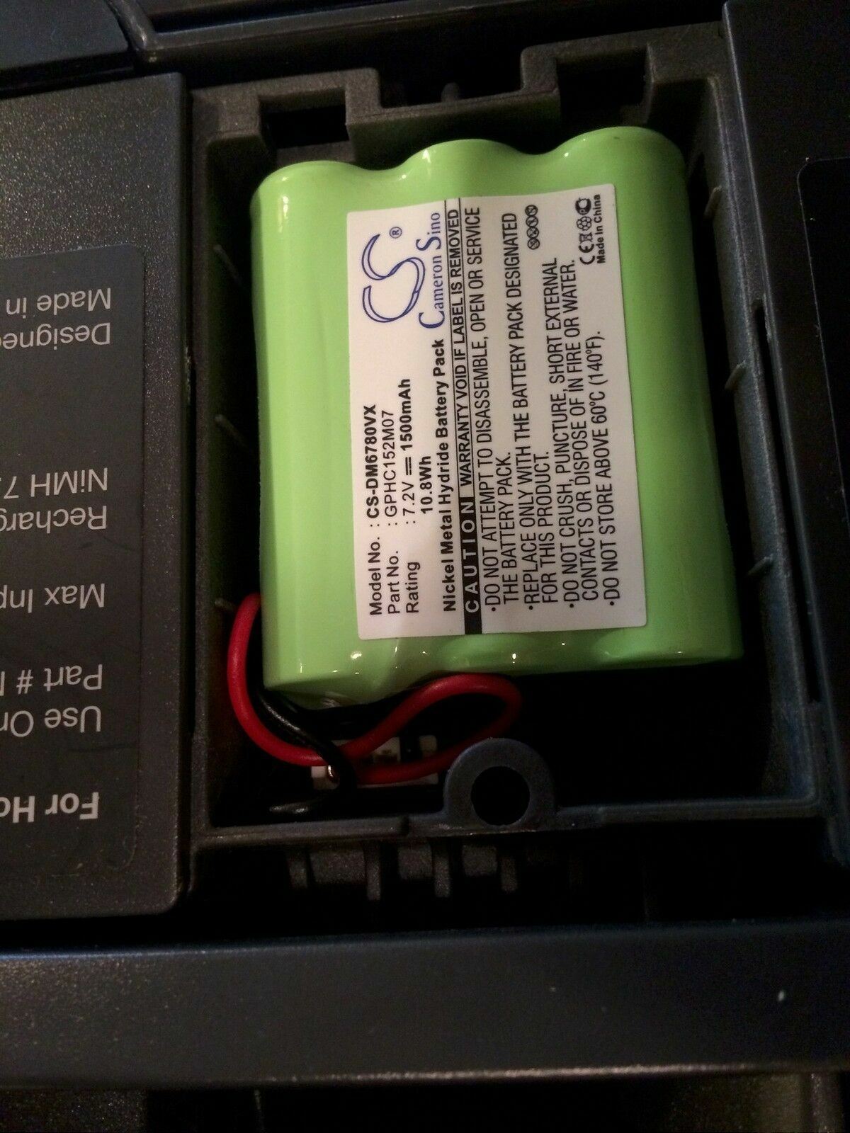 NEW Vacuum Cleaner BATTERY iRobot Braava 320 321 Mint 4200 4205 robotic 1500mAh