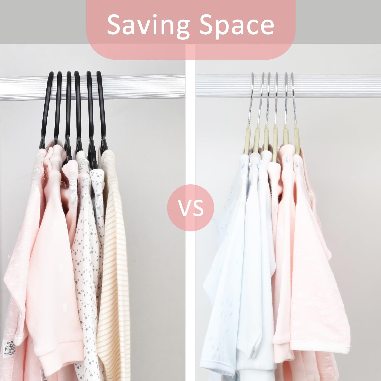 25 Premium Kids Velvet Hangers – 14″ Non-Slip Clothes Hangers for Kids