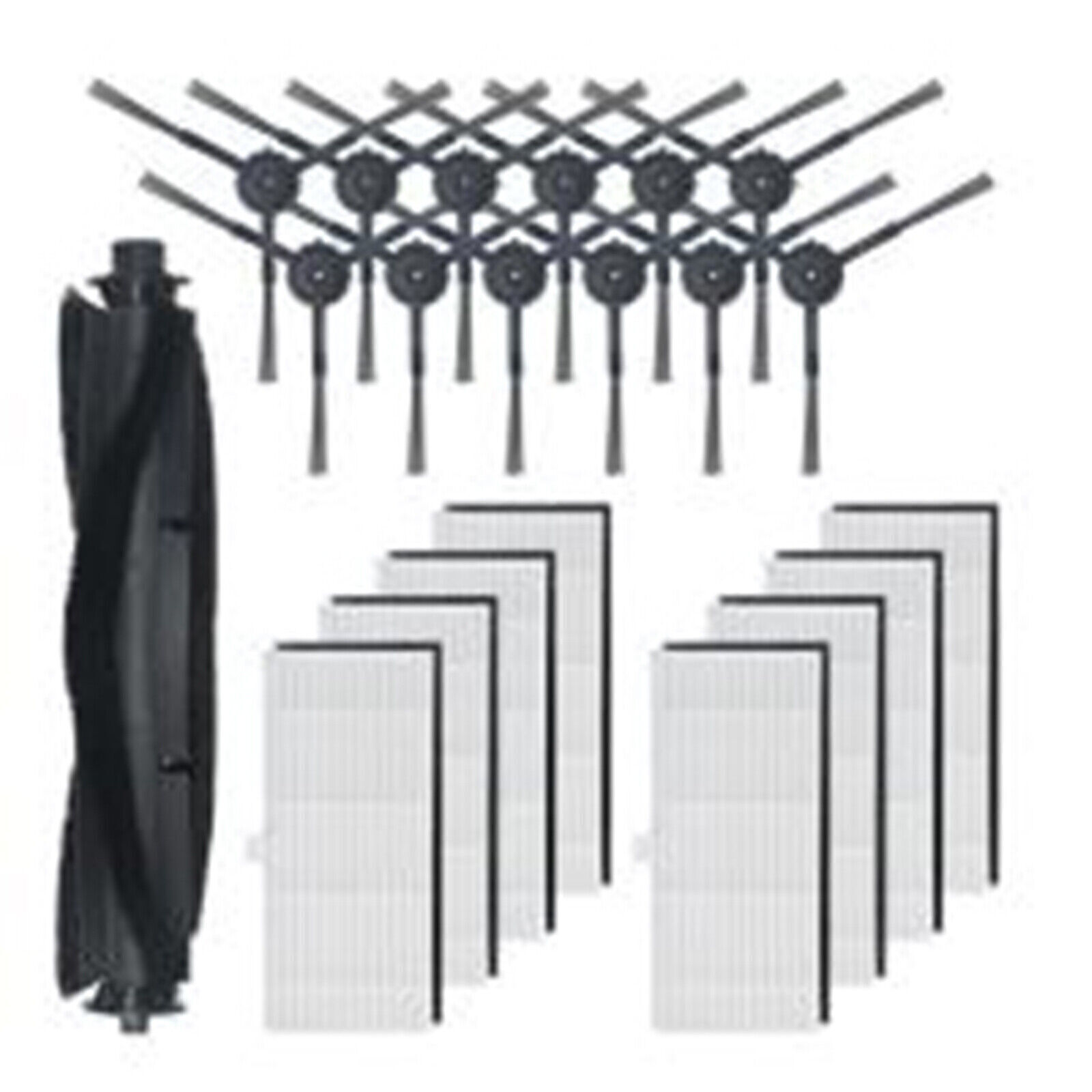 For VIOMI S9 Vacuum Cleaner Accessories Side Brush Filter Mop Cloth Dust Bag Kit