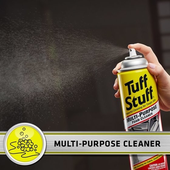 (2 PACK )Tuff Stuff Multi Purpose Foam Cleaner for Deep Cleaning of Car Interior