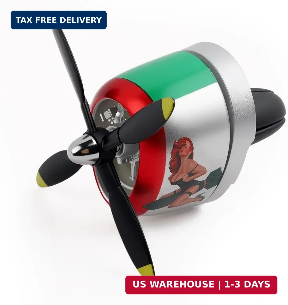 Varga Girl P47 Air Freshener Vintage PinUp Vent Clip & Car Accessories for M…