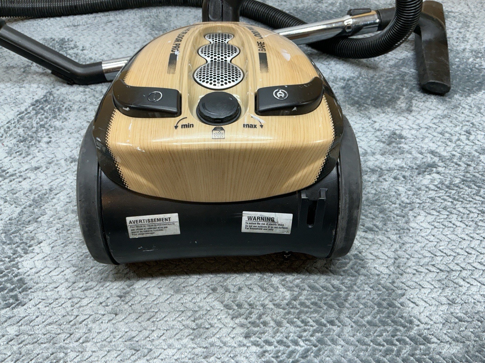 Soniclean BFP-1150 Bare Floor Pro Canister Vacuum READ