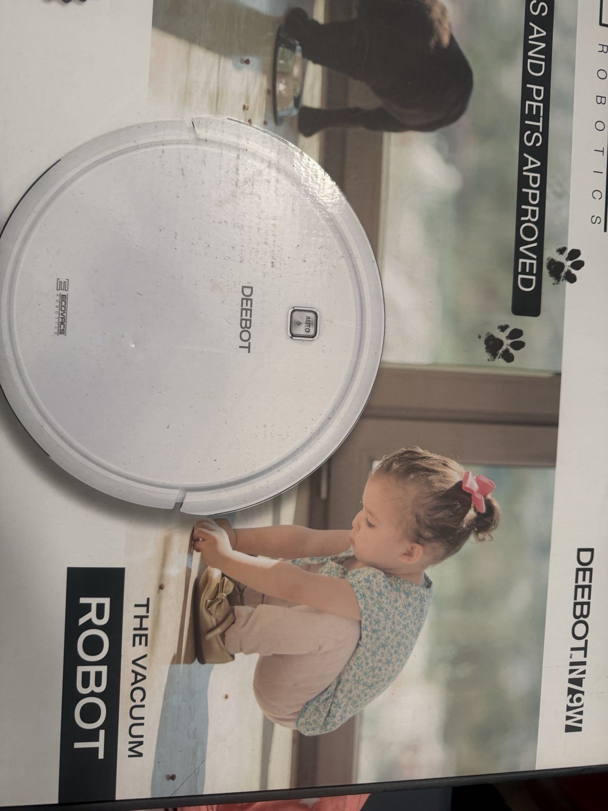 ECOVACS Deebot N79W (DN622.31) App Control Quiet Running Home Robot vac New