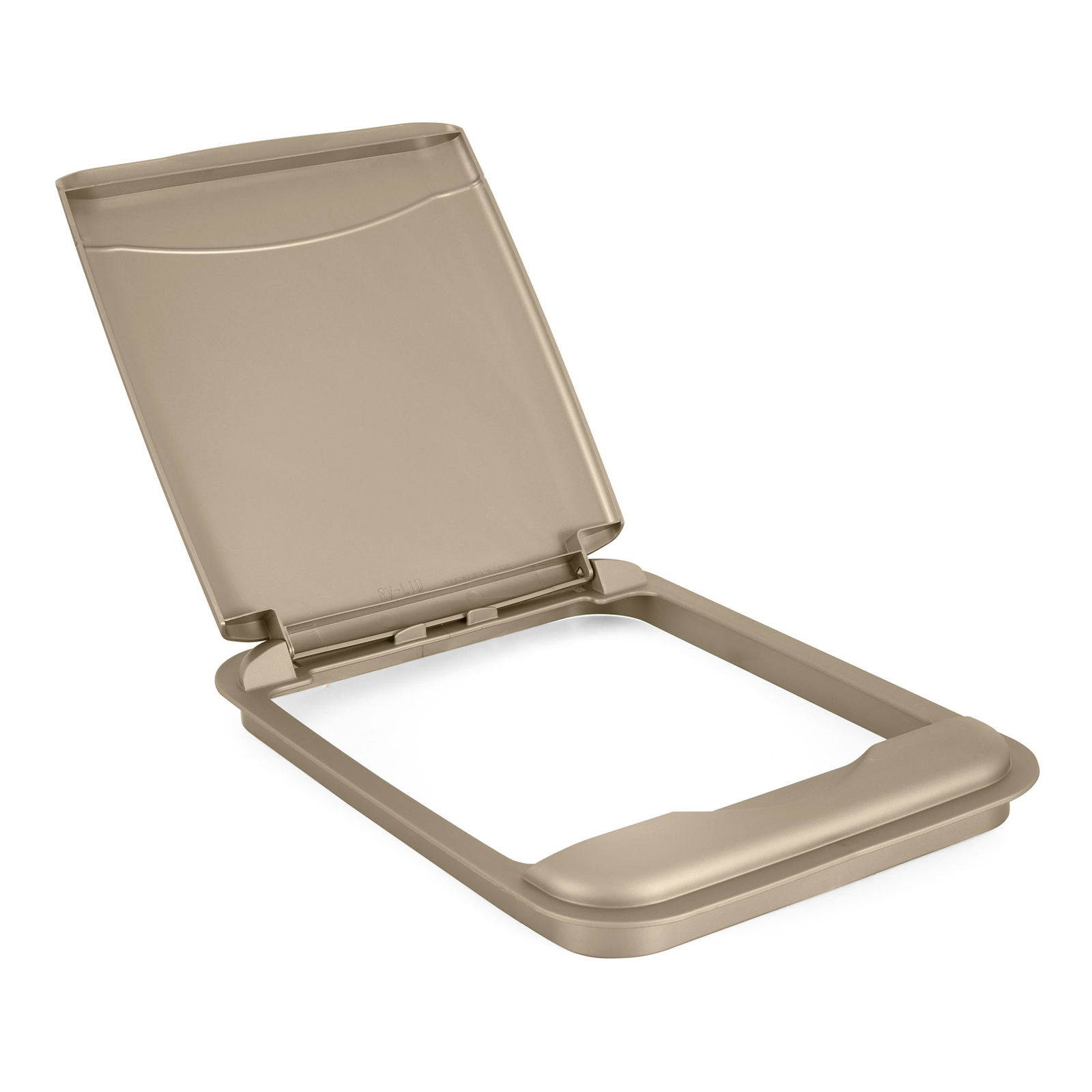 Rev-A-Shelf 35 Qt Trash Can Replacement Lid, Champagne (Lid Only) RV-35-LID-12-1