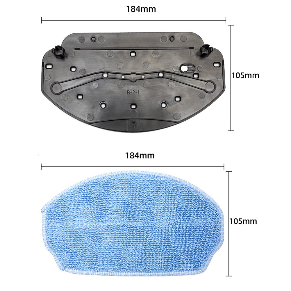 Spare Replacement Parts Mop Bracket For Pads Kit/MAMNV BR150 BR151 Robot Vacuum