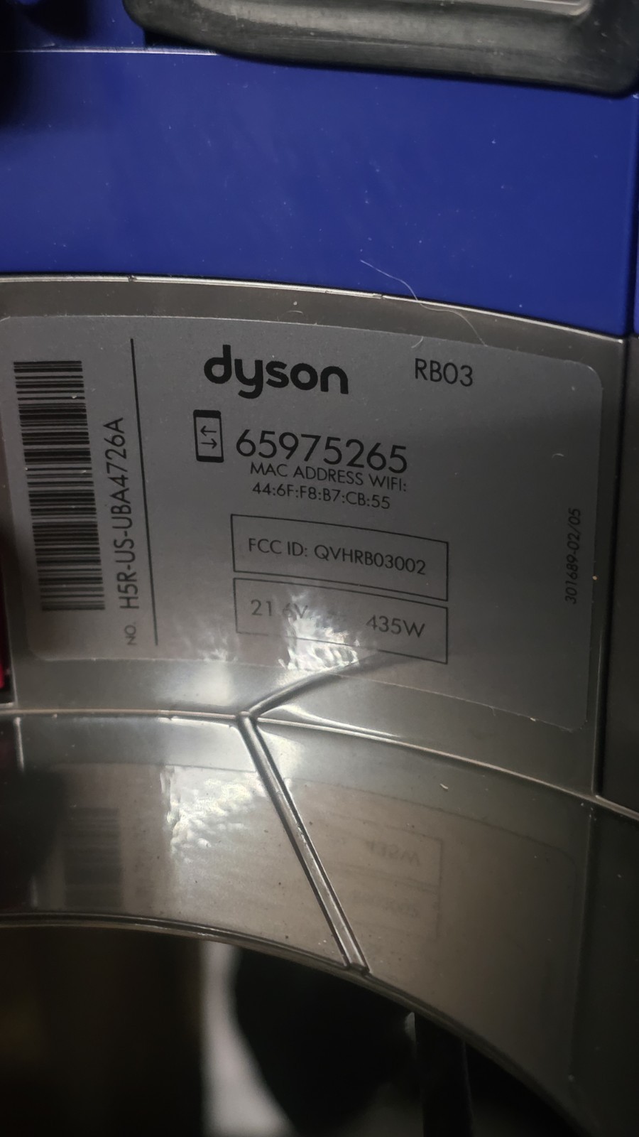 Dyson 360 Vis Nav Robot Vacuum – Lightly Used RB03