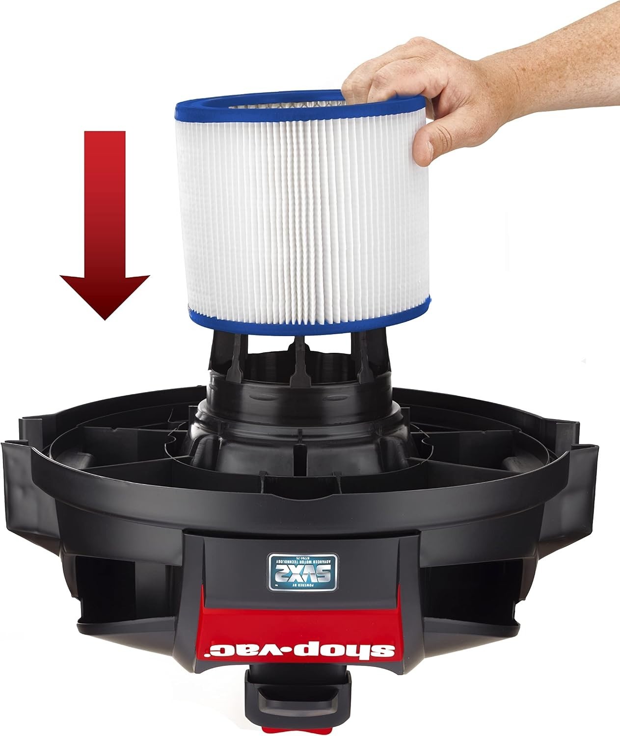 High Efficiency Cartridge Filter for Wet/Dry Vac Models