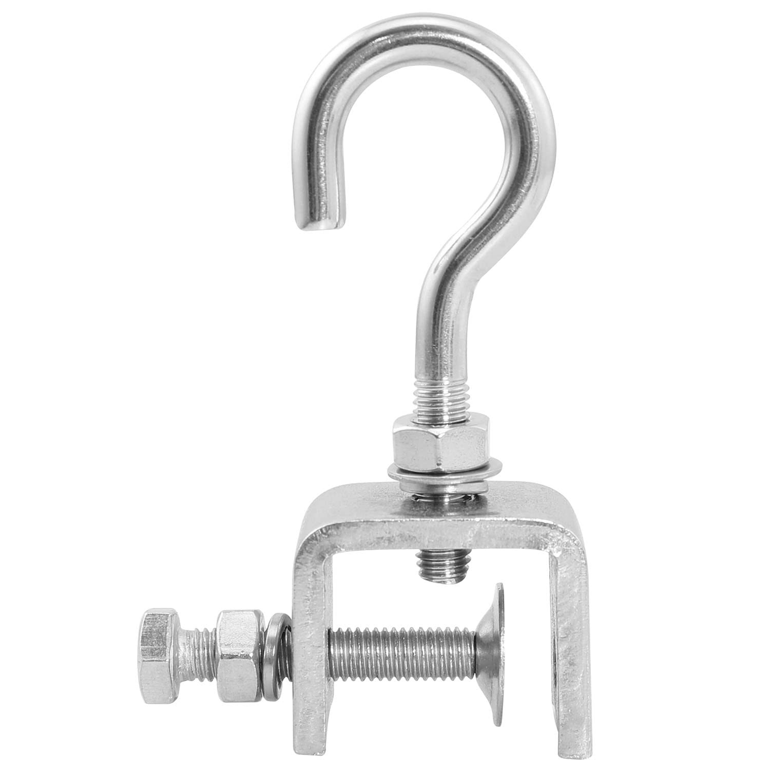 Beam Hook 2Set 1-3/16 Inch 304 Stainless Steel C Clamps and Heavy Duty Hangin…