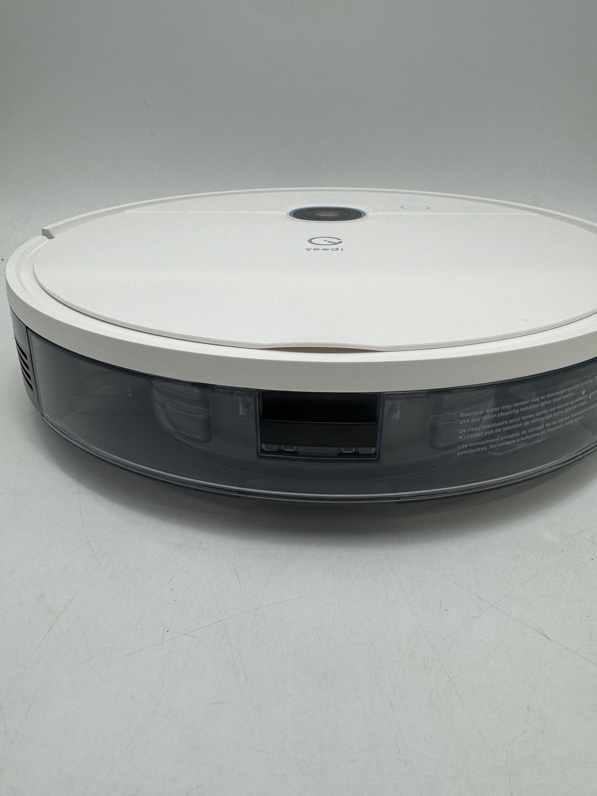 WHITE – Yeedi Robot Vacuum Cleaner DVX34 WITH DOCKING STATION