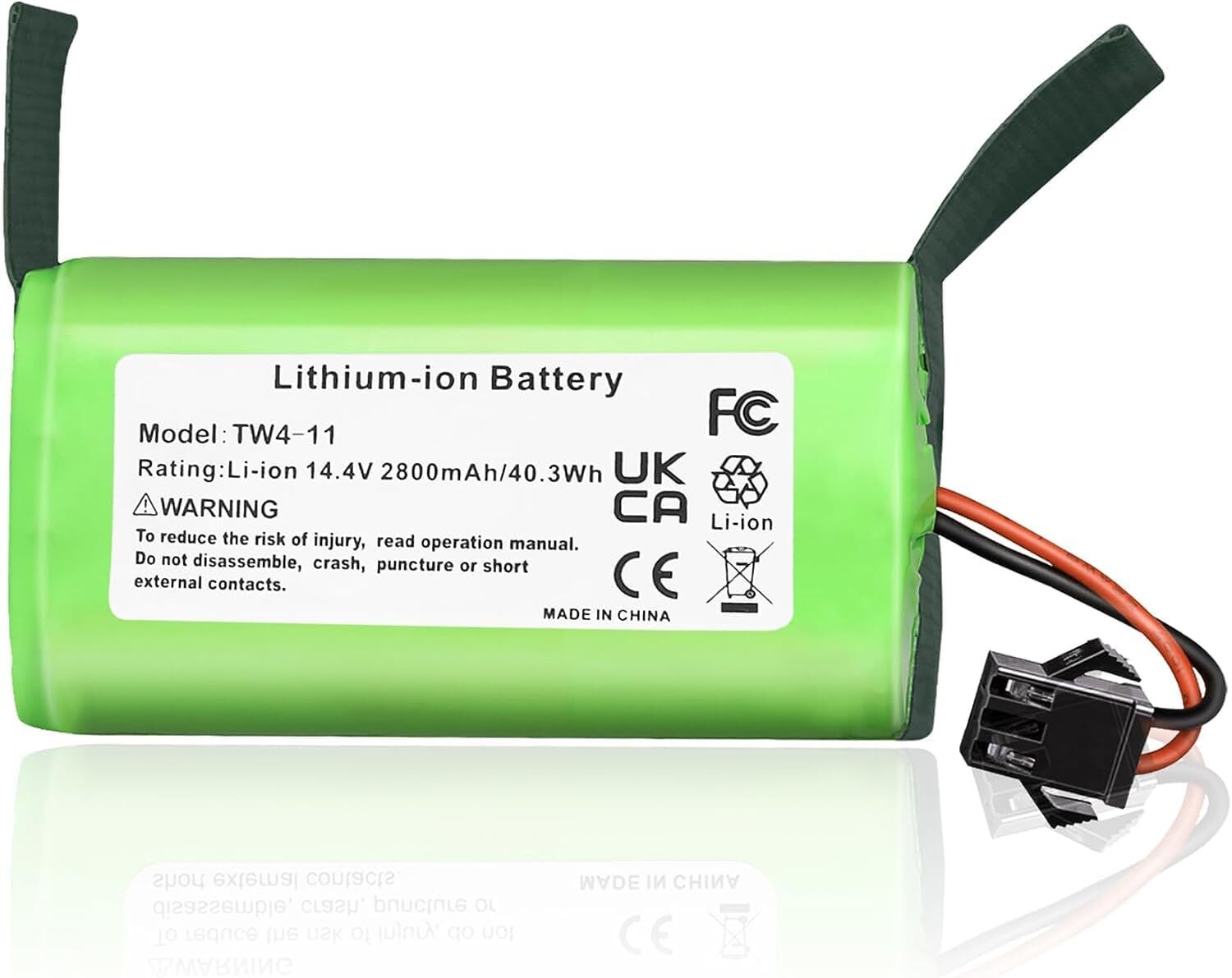 Eufy RoboVac 11S,11S Max, 12, 15T,15C,15C Max,25C,30,30C Max replacement battery