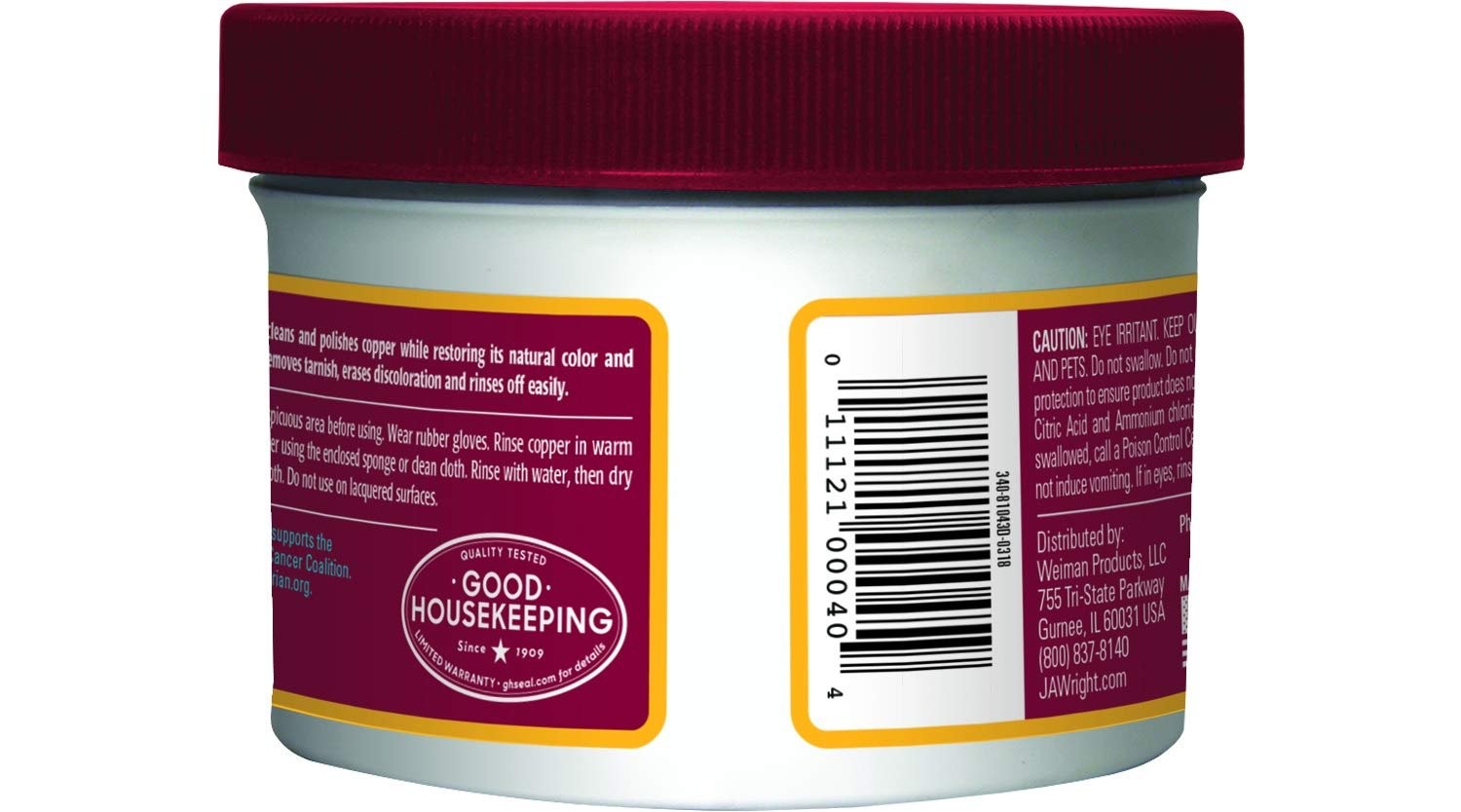 Wright’s Copper and Brass Cream Cleaner – 8 Ounce – Gently Cleans and Removes…