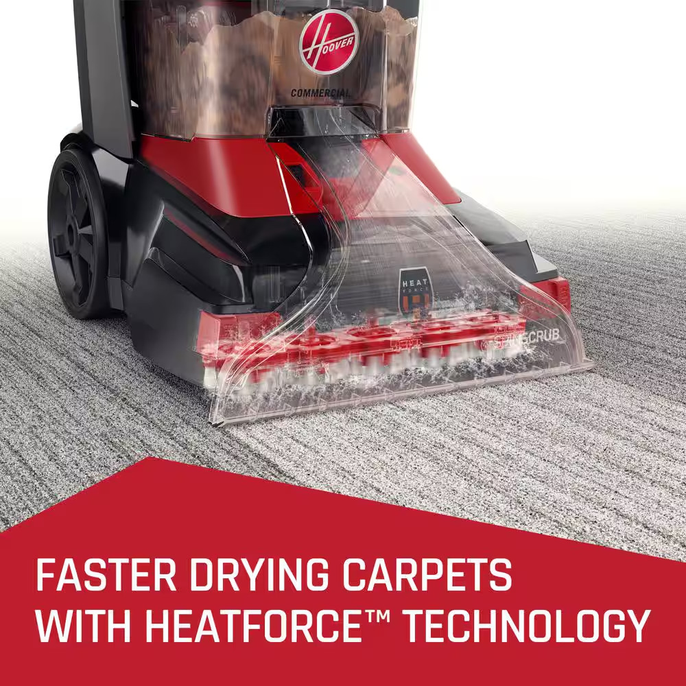 Commercial Spot Extractor Carpet Cleaner Machine, Upright Shampooer, Commercial