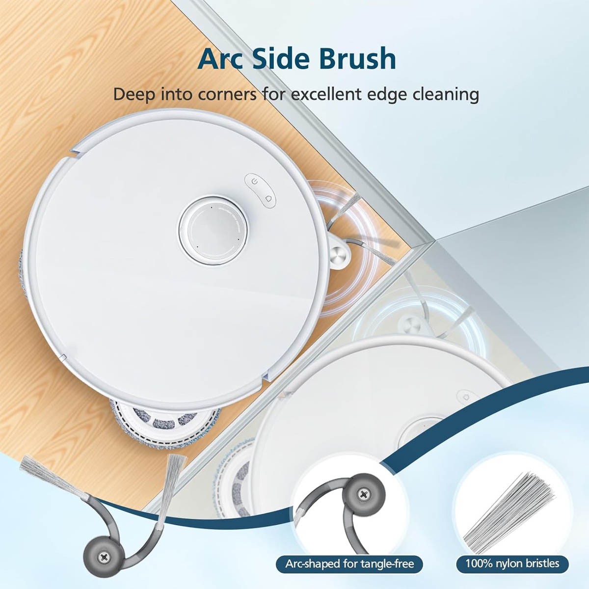 Vacuum Bags Compatible with Roborock Qrevo S5V, Curv, Edge, Edge S5A, Curv S5X