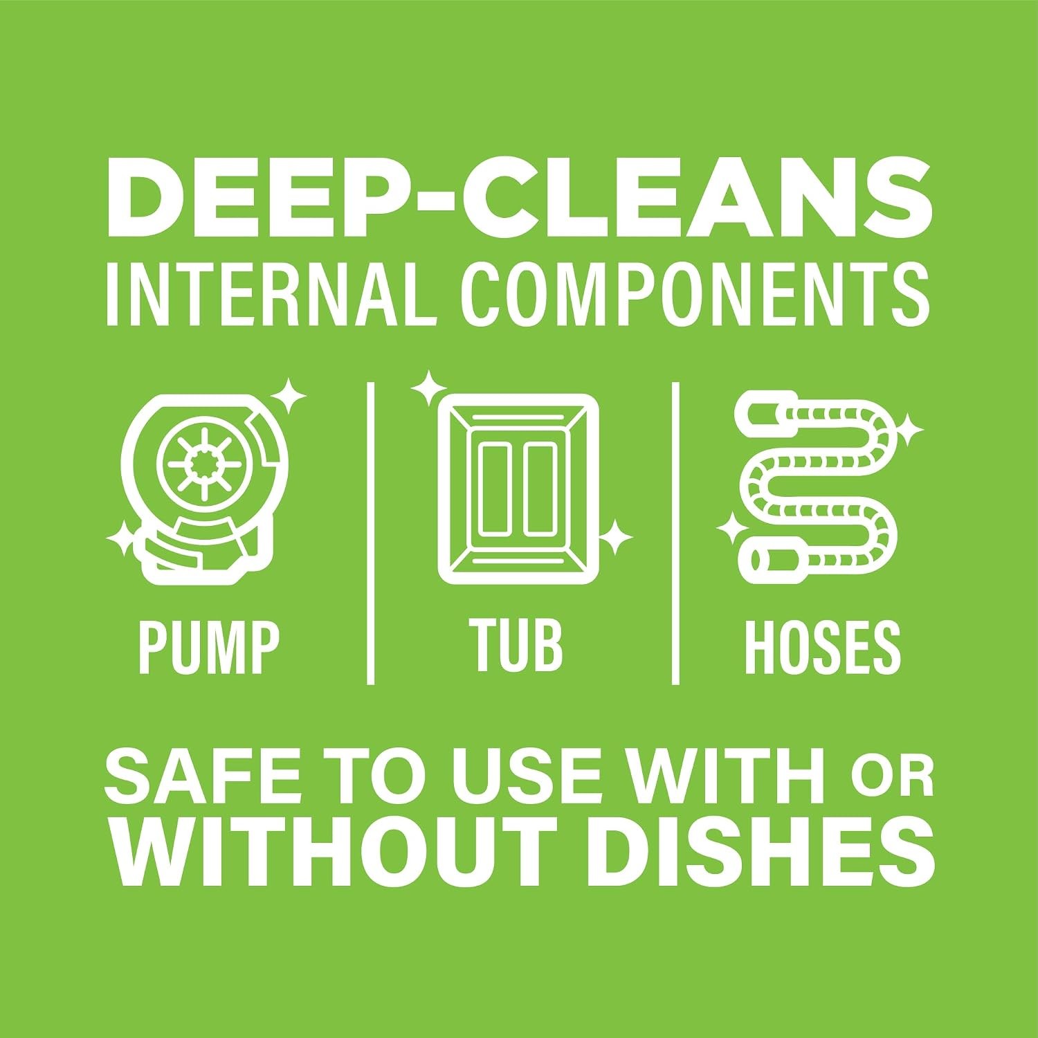 Affresh Dishwasher Cleaner, Helps Power Away Odor Causing Bacteria 6 Tablets