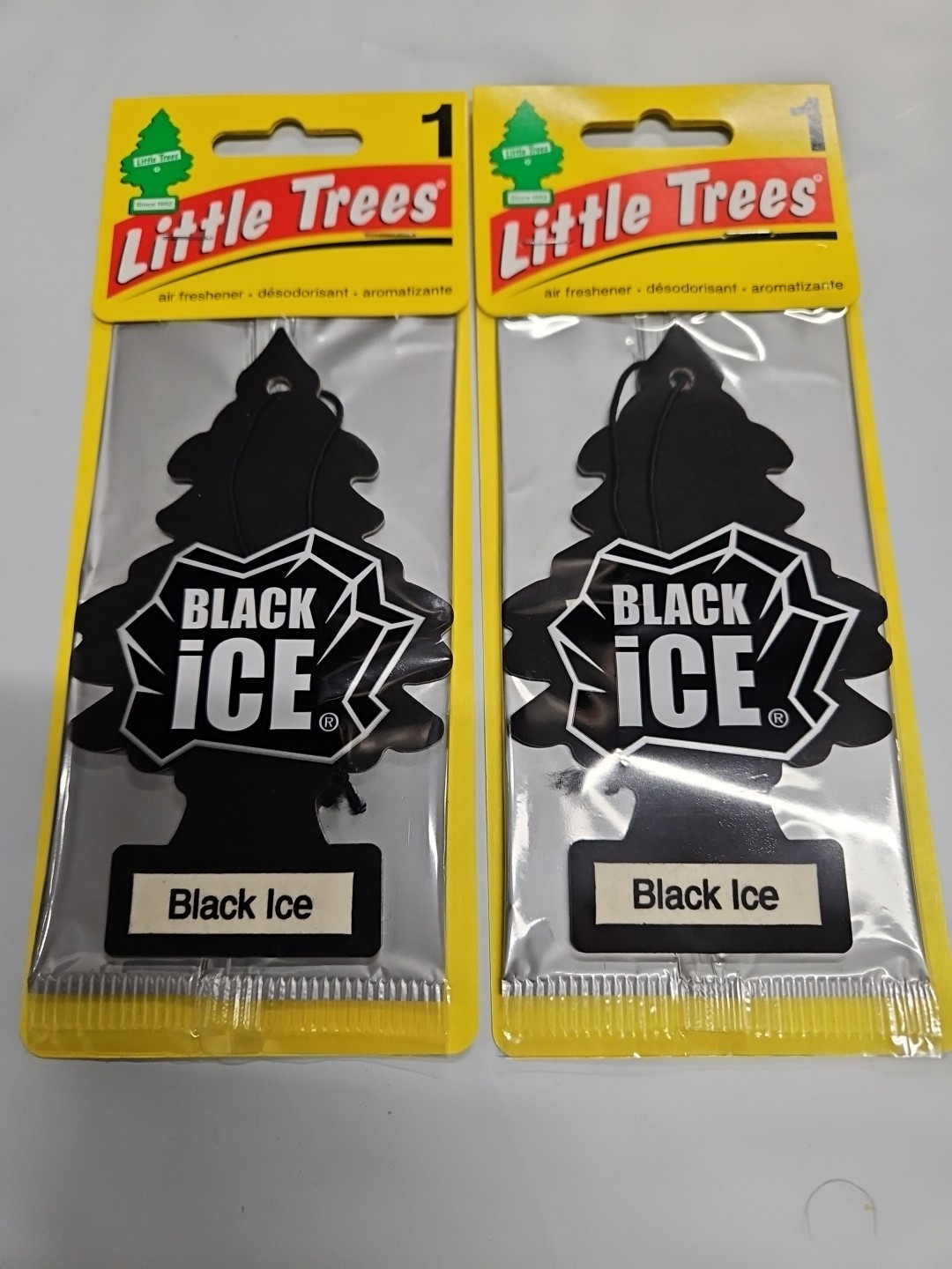 Little Trees Hanging Car & Home Air Freshener – Black Ice 30 Pack Free Shipping