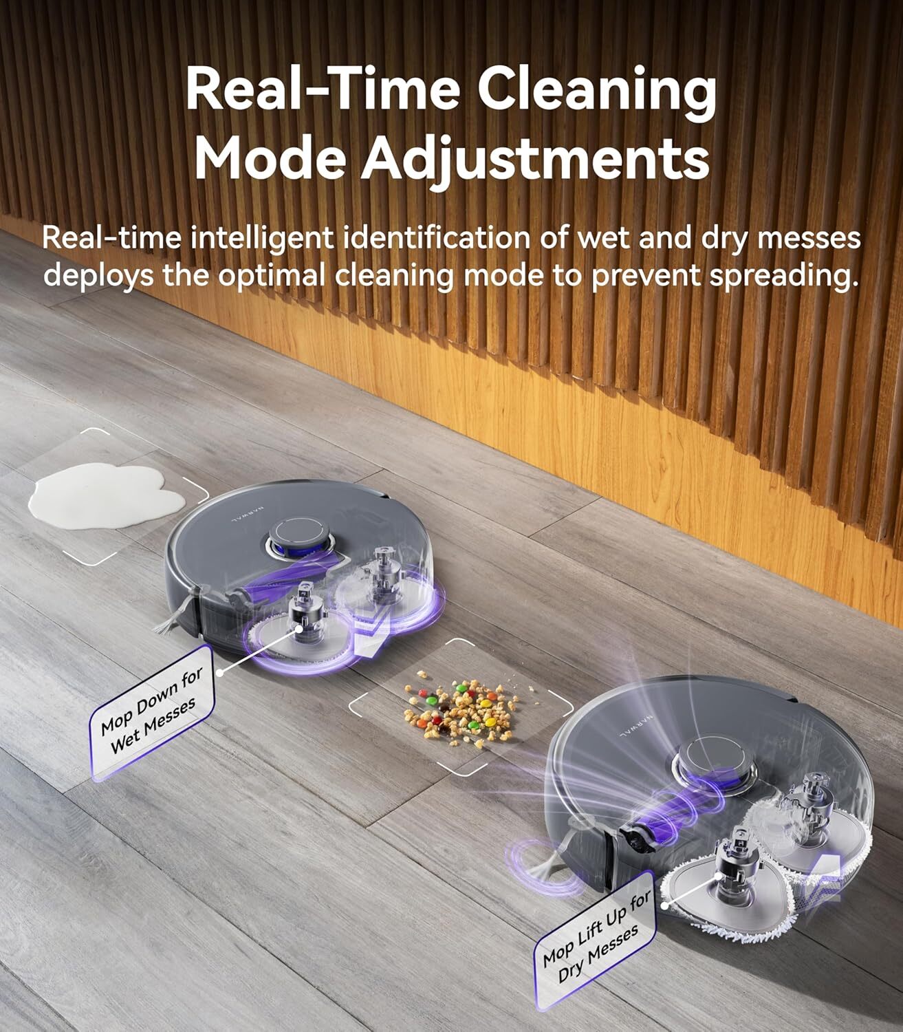 Narwal Freo Z Ultra Robot Vacuum and Mop 12000Pa Self-Emptying APP/Voice Control