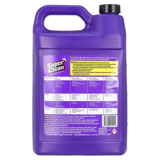 Super Clean Tough Task Cleaner-Degreaser – 1 Gallon | 128 Fluid Ounces