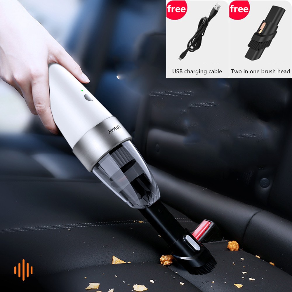 80W Handheld Vacuum Cleaner with Cord 4000PA High Power Car Vacuum Cleaner Small