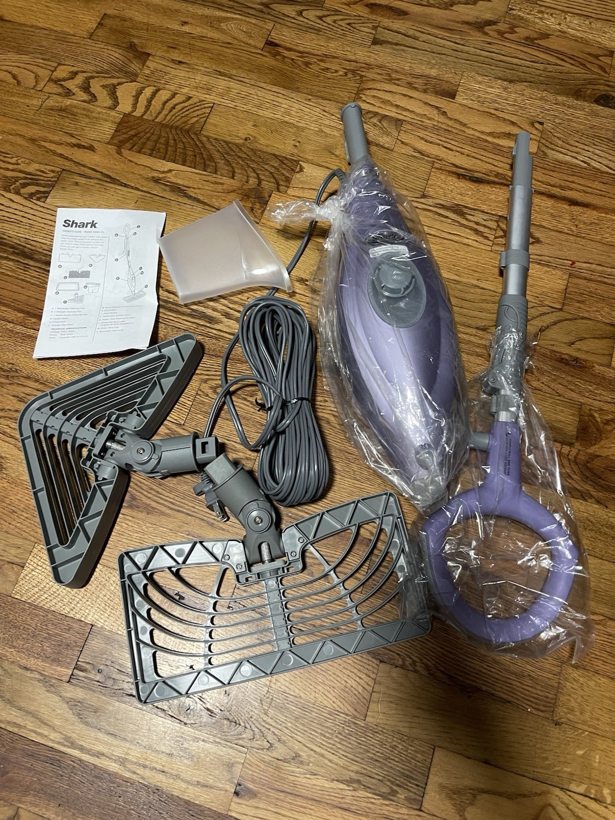 Shark S3501 Steam Mop Purple Open Box New No Retail Box