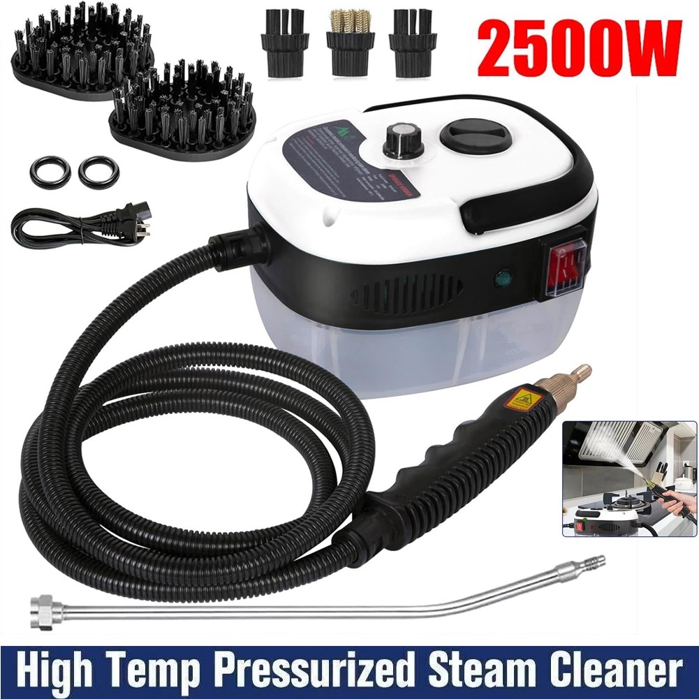 2500W Handheld Car Detailing Cleaning Machine High Temp Steam Cleaner Household