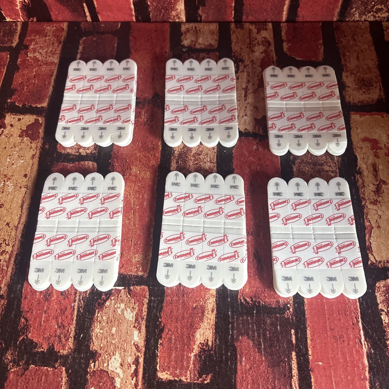 240 Command Strips 3M Poster White Small 8 Pairs Damage Free Hanging 1.75″ Inch