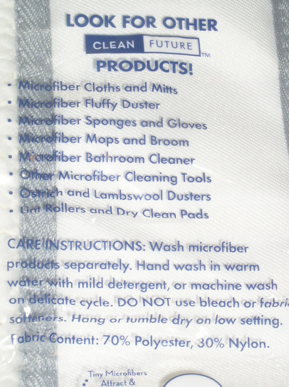 TFX MICROFIBER HARD 2 REACH DUSTER CLEAN FUTURE 17-1055 P-17155-CF COTTON REFILL